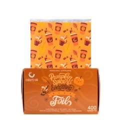 colortrak Pumpkin Spice Pop Up Foil 400 Count
